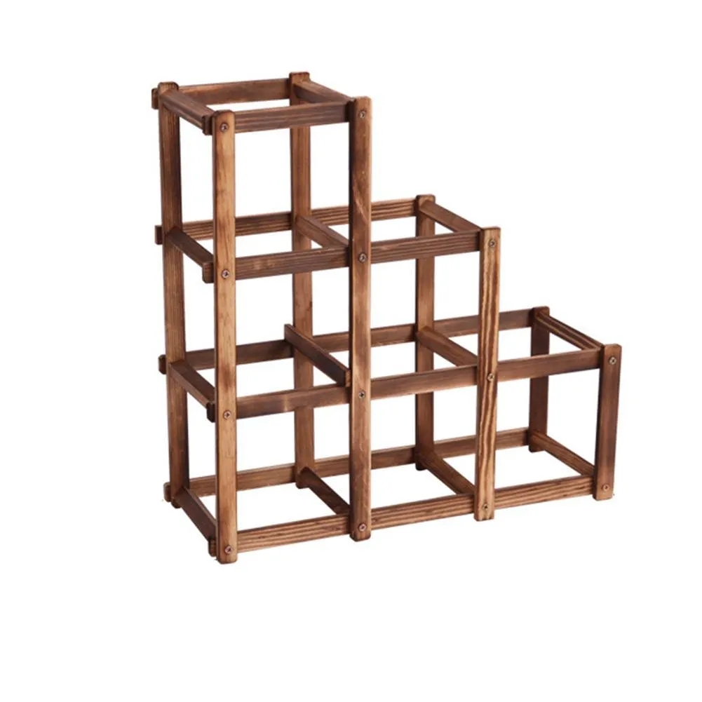 1PC Wood Wine Holder High Quality Home Organizer Rack