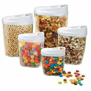 5-Pcs Container Set With Lids