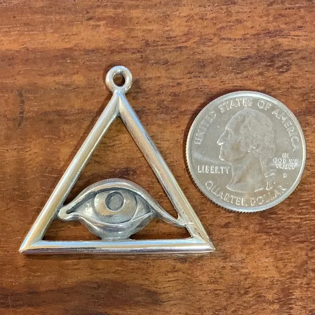 All Seeing Eye/Triangle Pendant