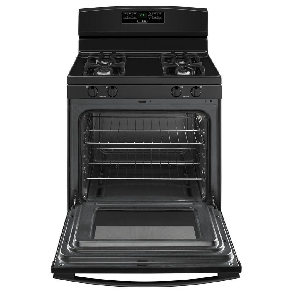 Amana AGR6303MMB 30-Inch Gas Range With Bake Assist Temps