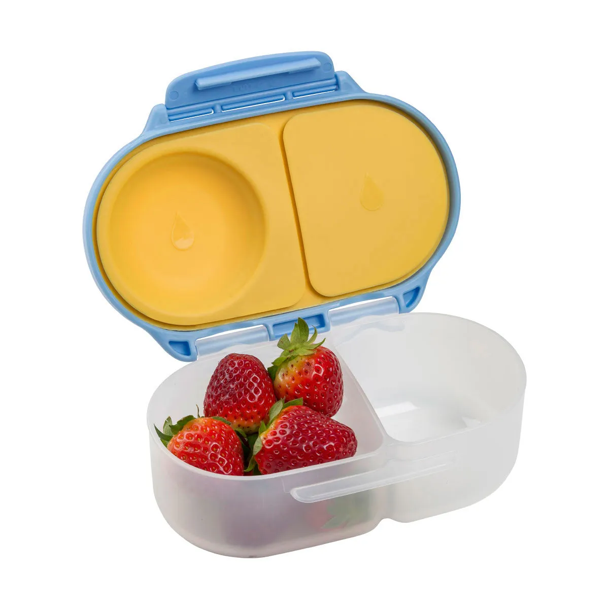 b.box Bento Large & Mini Lunch Box & Snack Box Bundle - Bluey