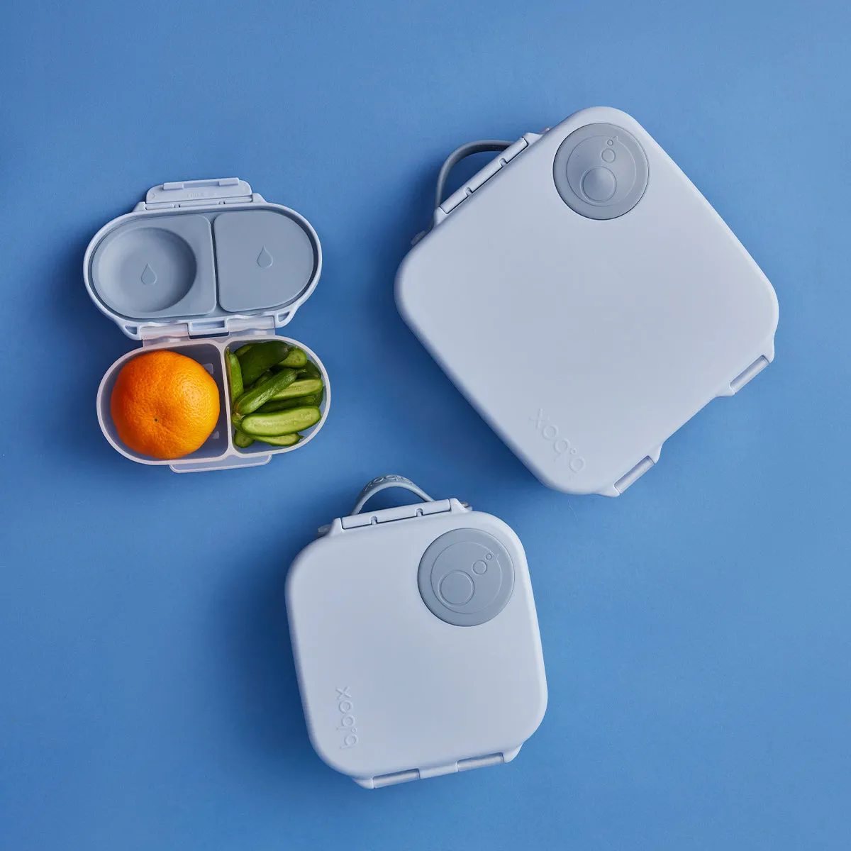 b.box Bento Large & Mini Lunch Box & Snack Box Bundle - Chill Out