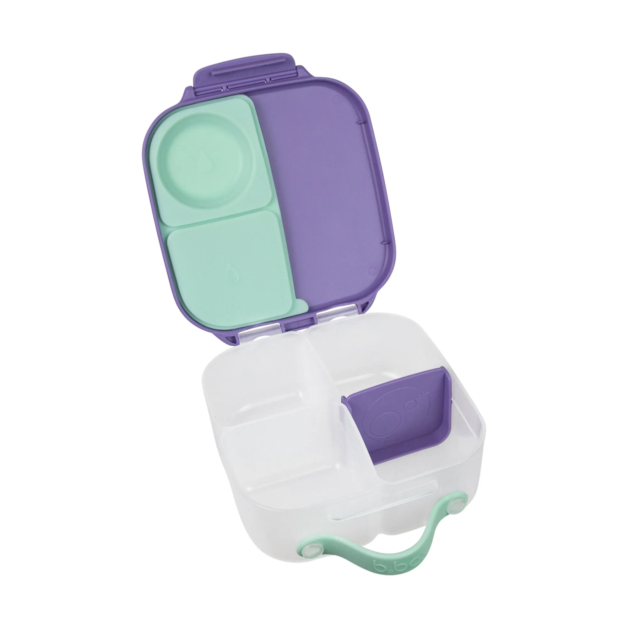 b.box Bento Large & Mini Lunch Box & Snack Box Bundle - Lilac Pop