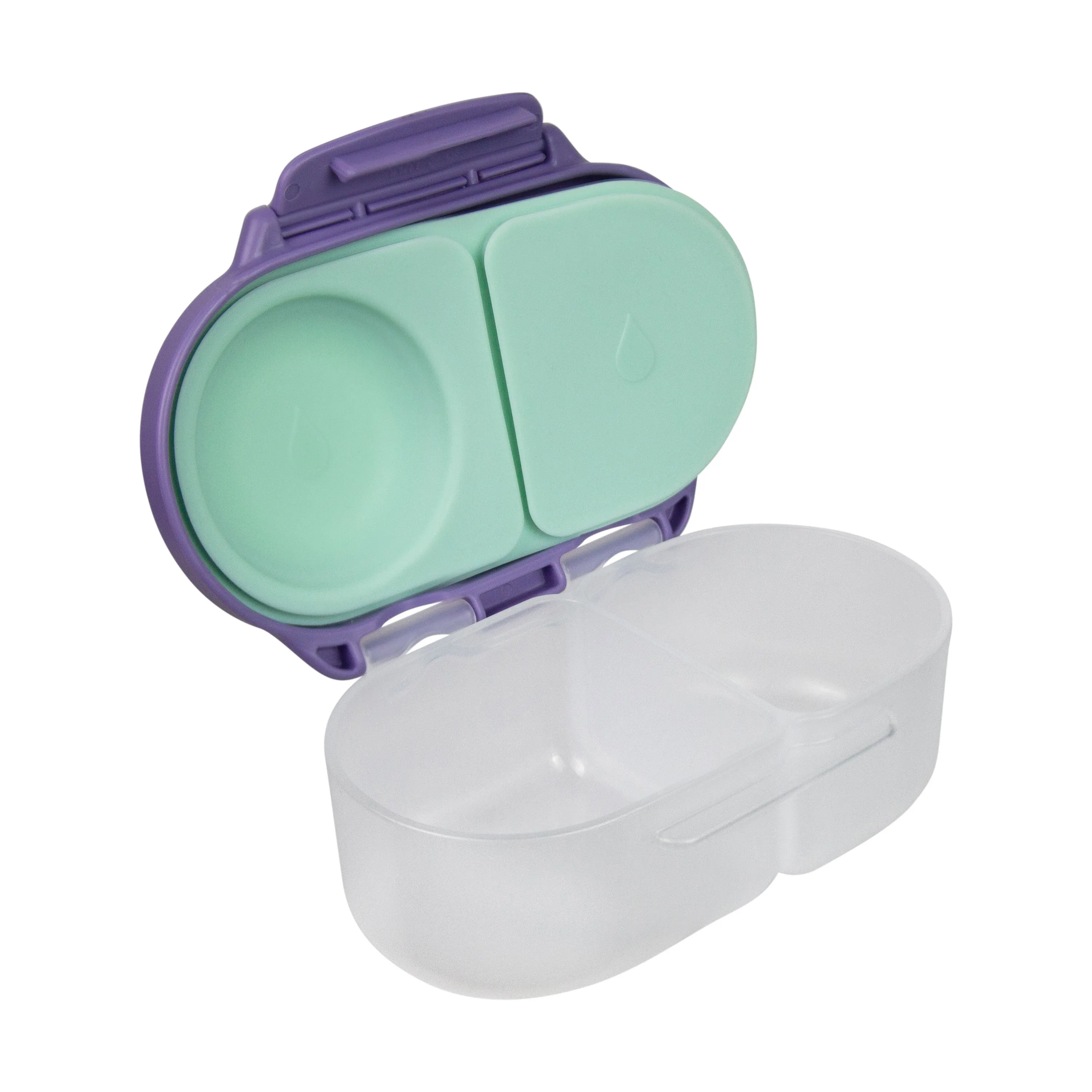 b.box Bento Large & Mini Lunch Box & Snack Box Bundle - Lilac Pop