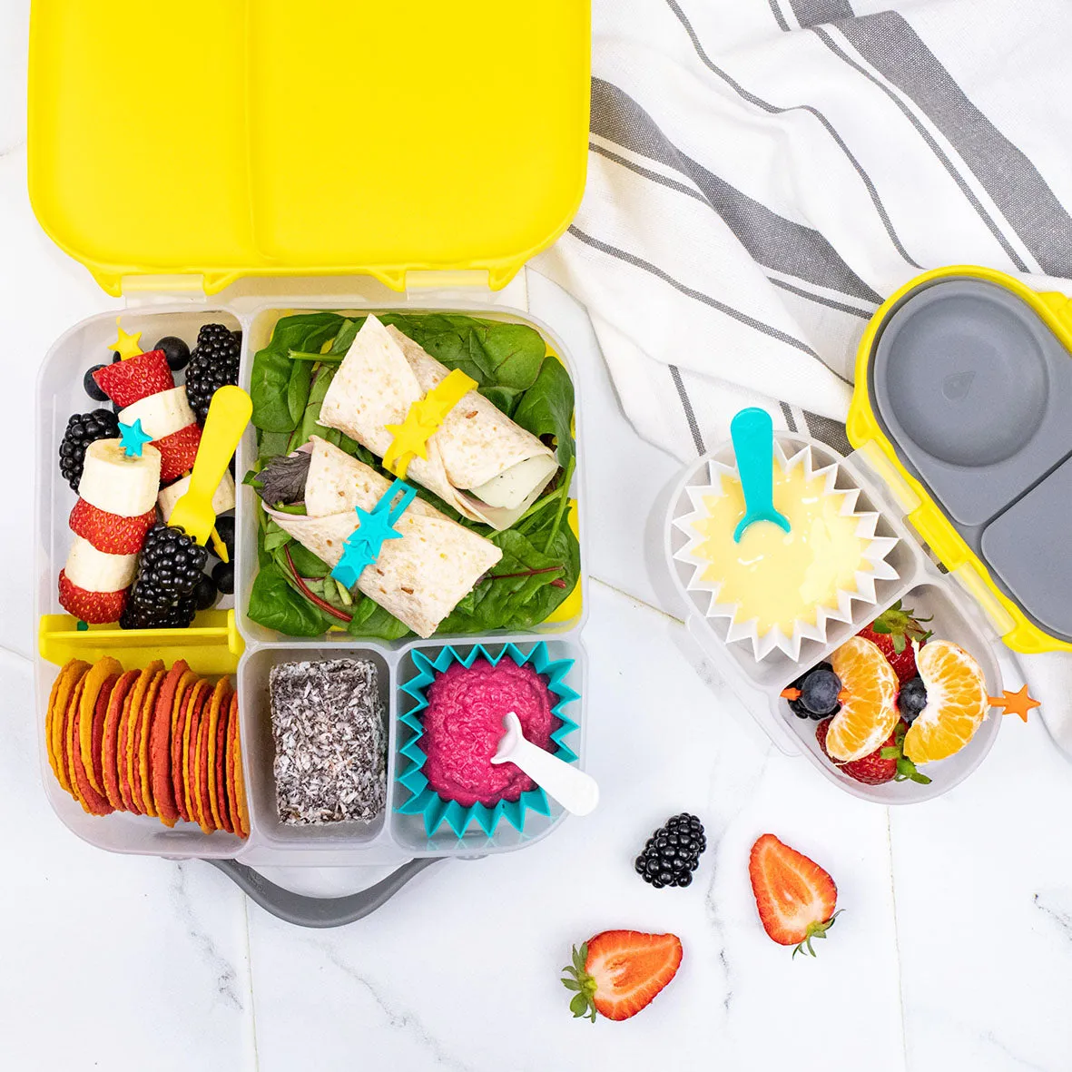 b.box Build Your Own Bundle - Snack, Mini & Large Lunchbox Set