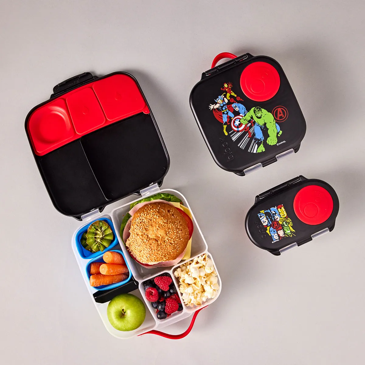 b.box Large Lunch Box & Large Bottle Bundle - Avengers