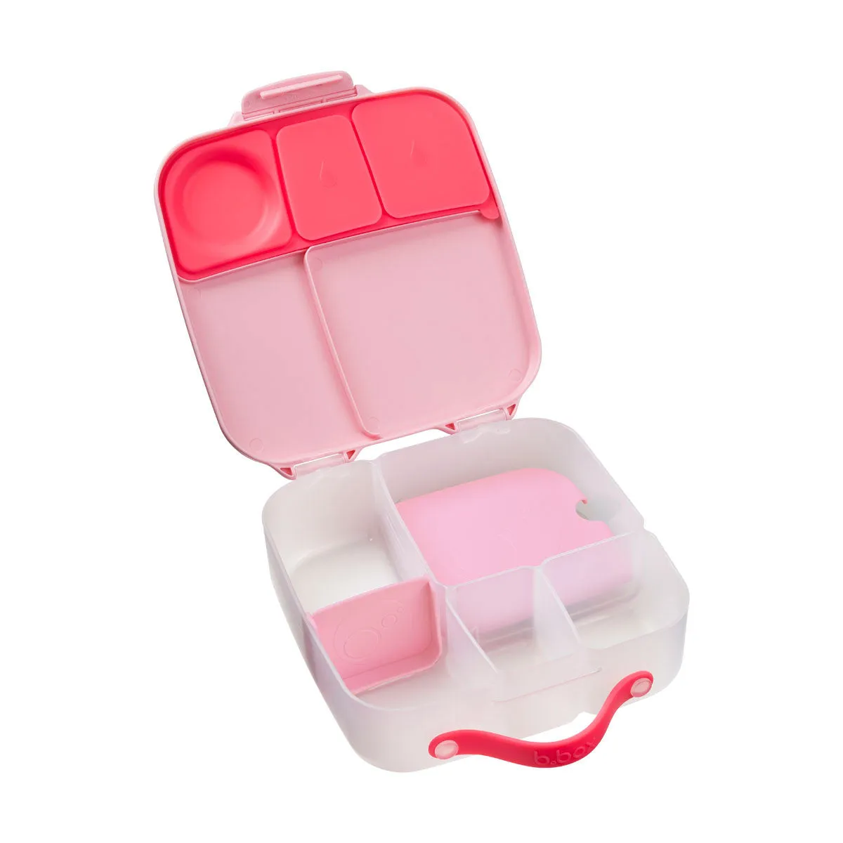 b.box Large Lunch Box & Large Bottle Bundle - Flamingo Fizz