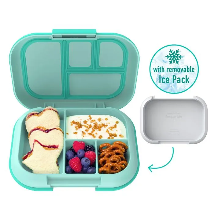 Bentgo Kids CHILL Lunch Box & Snack Box Bundle - Aqua