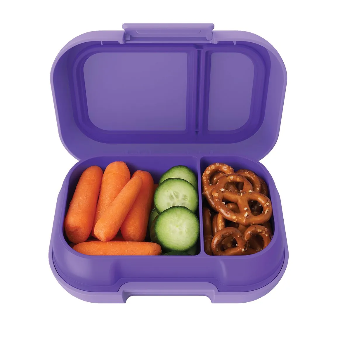 Bentgo Kids CHILL Lunch Box & Snack Box Bundle - Purple