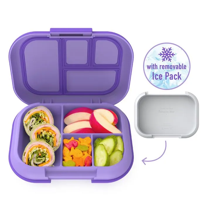 Bentgo Kids CHILL Lunch Box & Snack Box Bundle - Purple