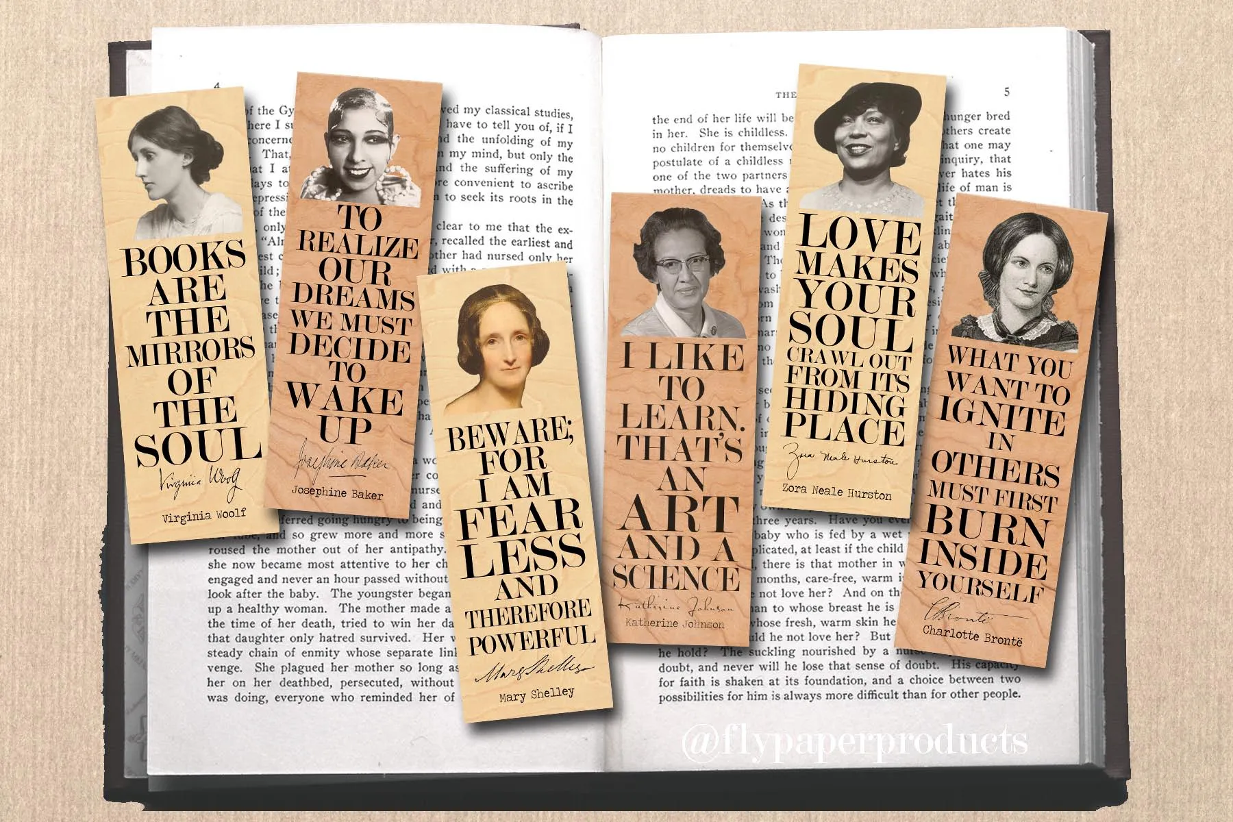 Beware; For I am fearless and therefore powerful Quote by Mary Shelley Wood Bookmark