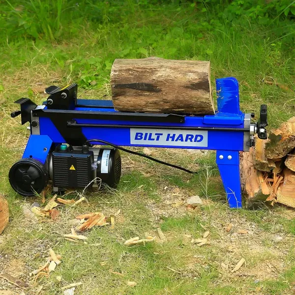 BILT HARD Log Splitter 6.5 Ton, Wood Splitter Electric Powered 15Amp, with Hydraulic Ram, 90 Days Warranty