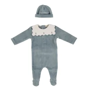 Blue Baby 3-piece Set in Sky Blue