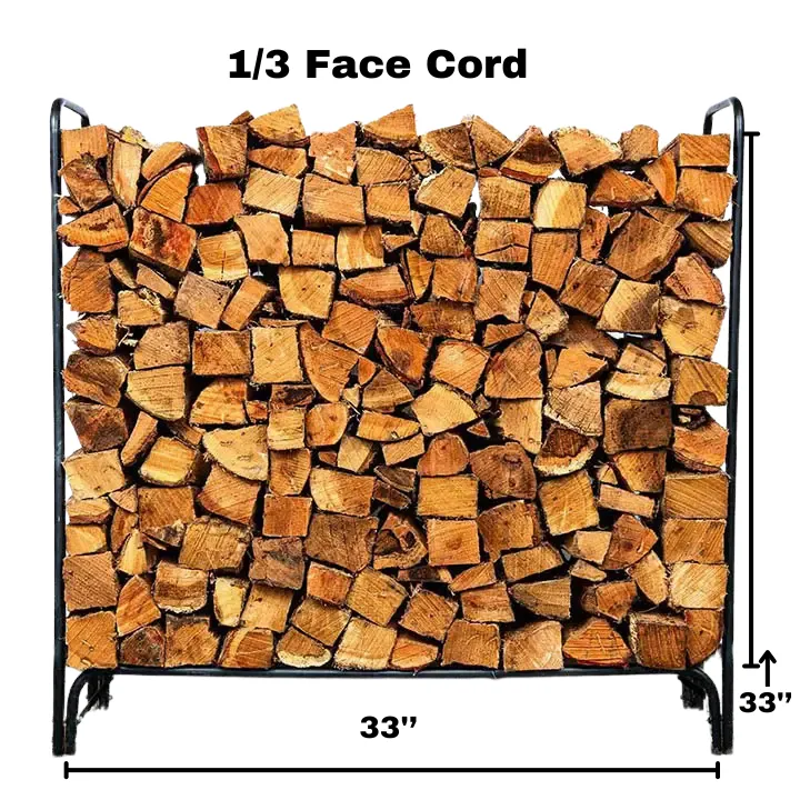 Bulk Firewood, 1/3 Face Cord Local Pick-up and Delivery With An Extra Charge