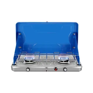 Camplux Propane Camping Stove 20,000 BTU, Camping Stoves 2 Burners with CSA Certification