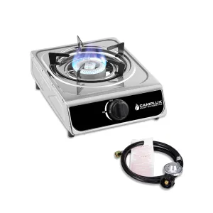 Camplux Single Burner Propane Stove - 9,800 BTU