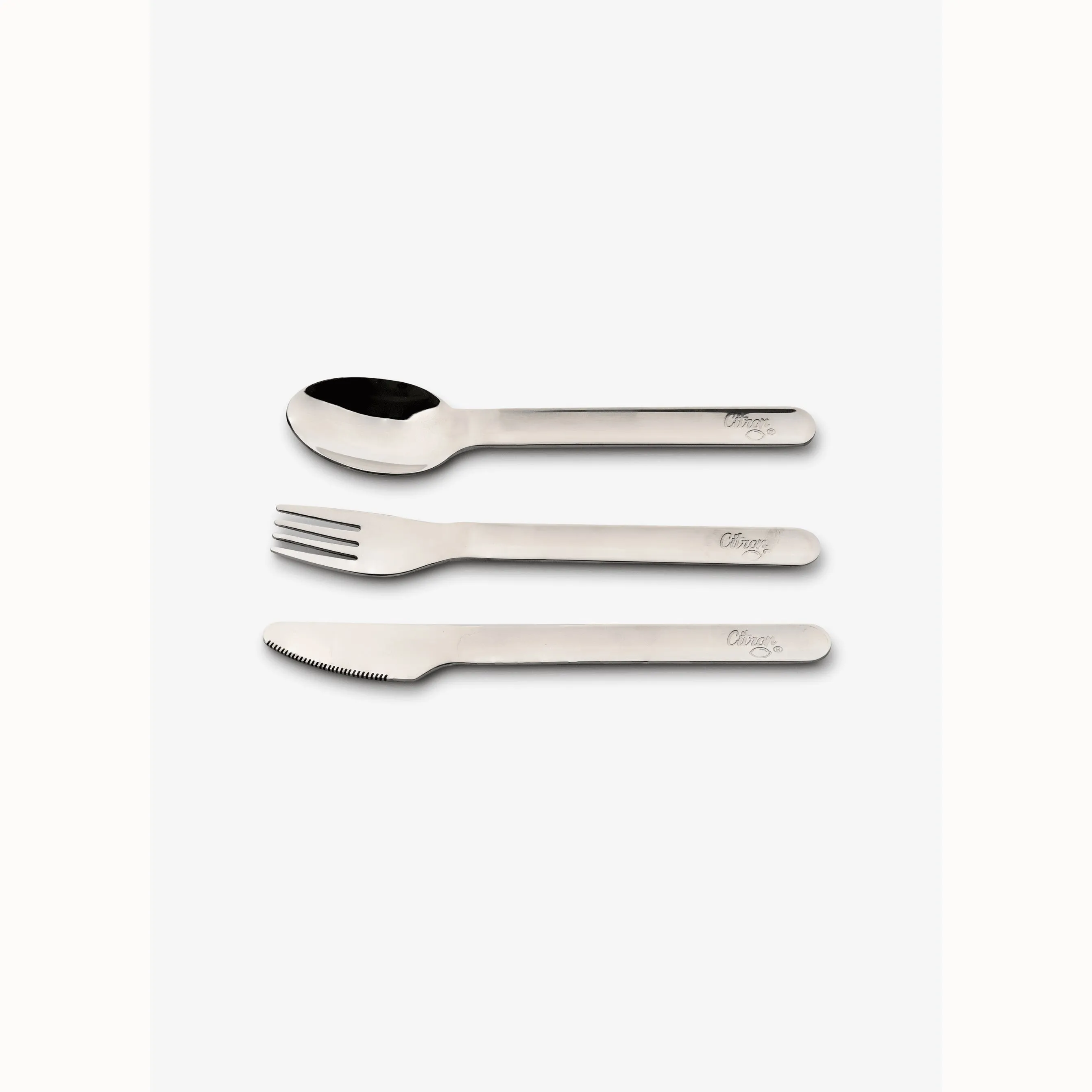 Citron Cutlery Set - Brown