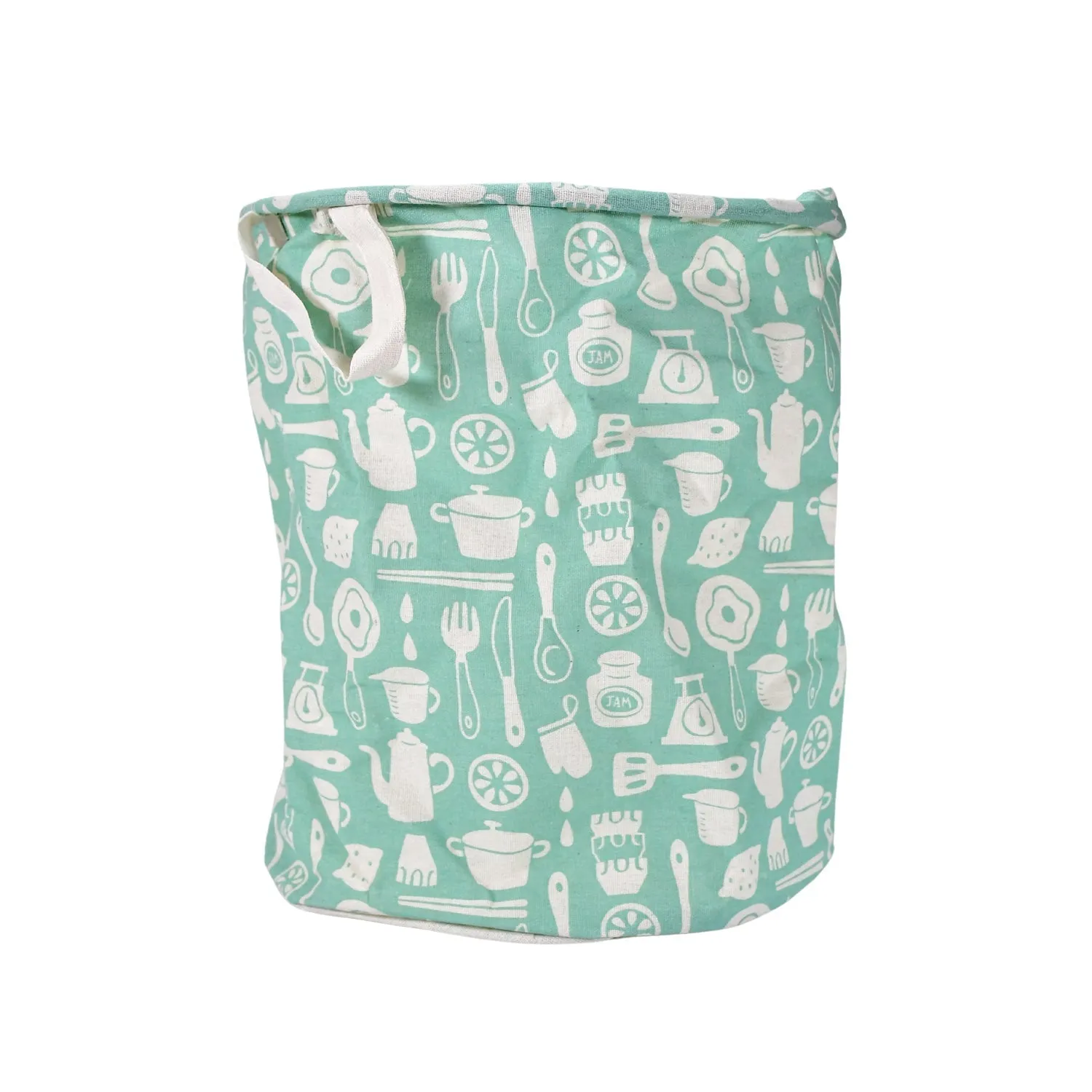 Durable and Collapsible Laundry storage Bag with Handles Clothes & Toys Storage Foldable Laundry Bag for Dirty Clothes.