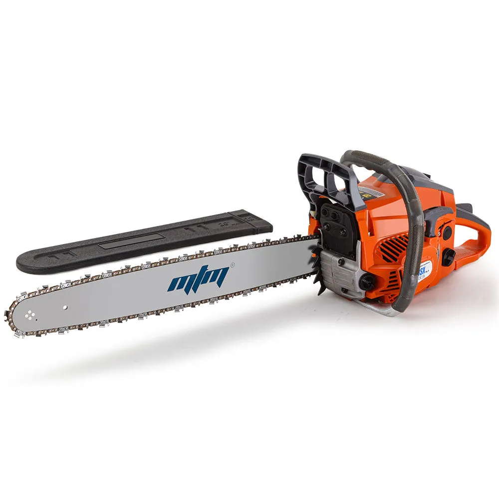 Ergonomic 20" Petrol Chainsaw 4.1HP E-Start Commercial MTM