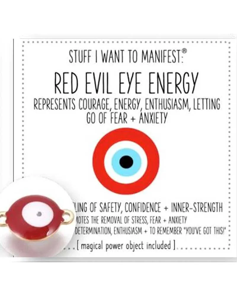 Evil Eye Protection Token   Card