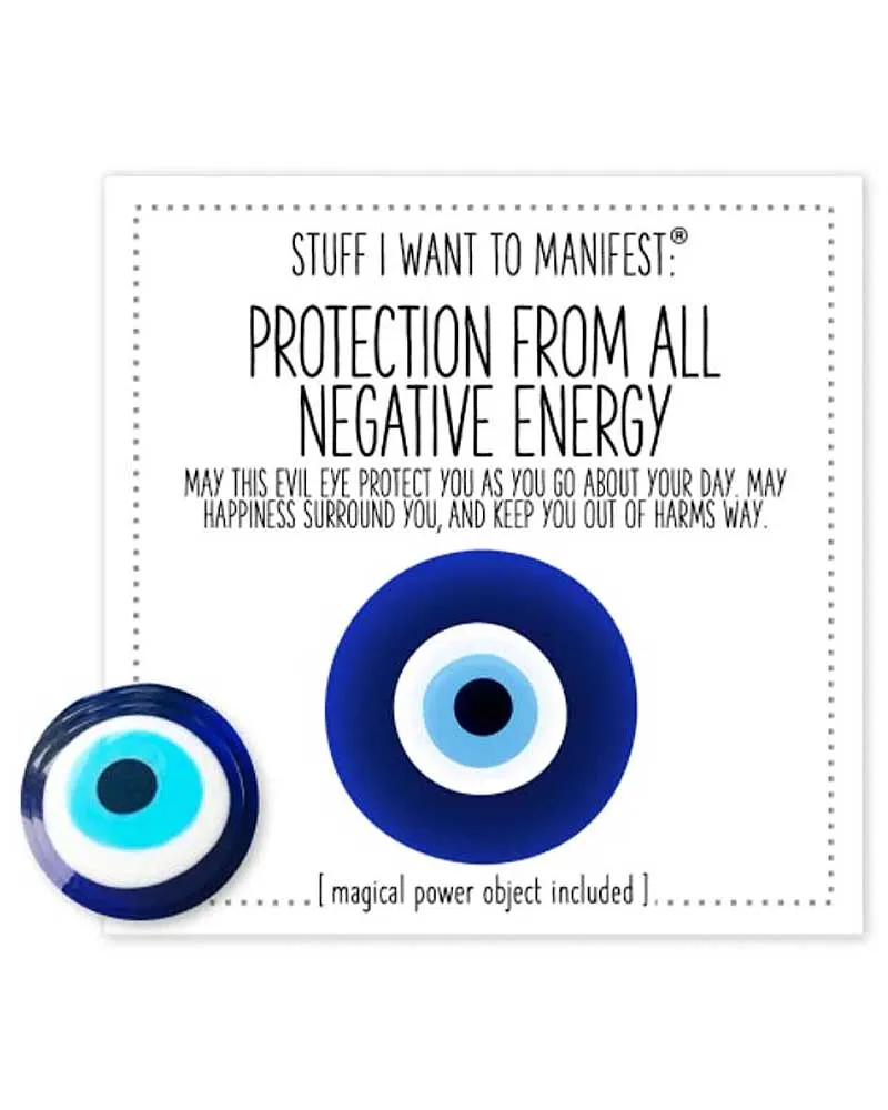 Evil Eye Protection Token   Card