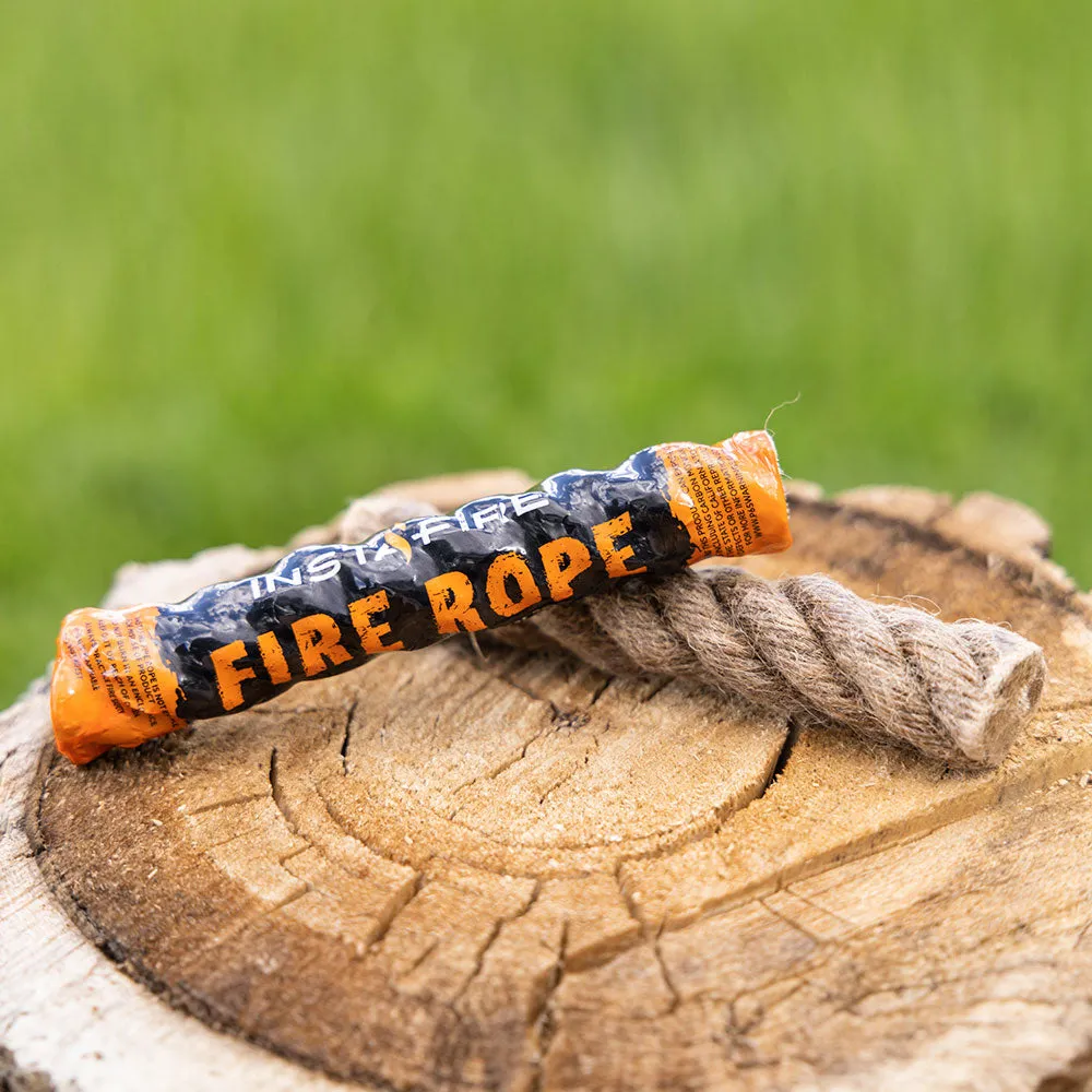 Fire Rope Fire Starter by InstaFire (6-pack)