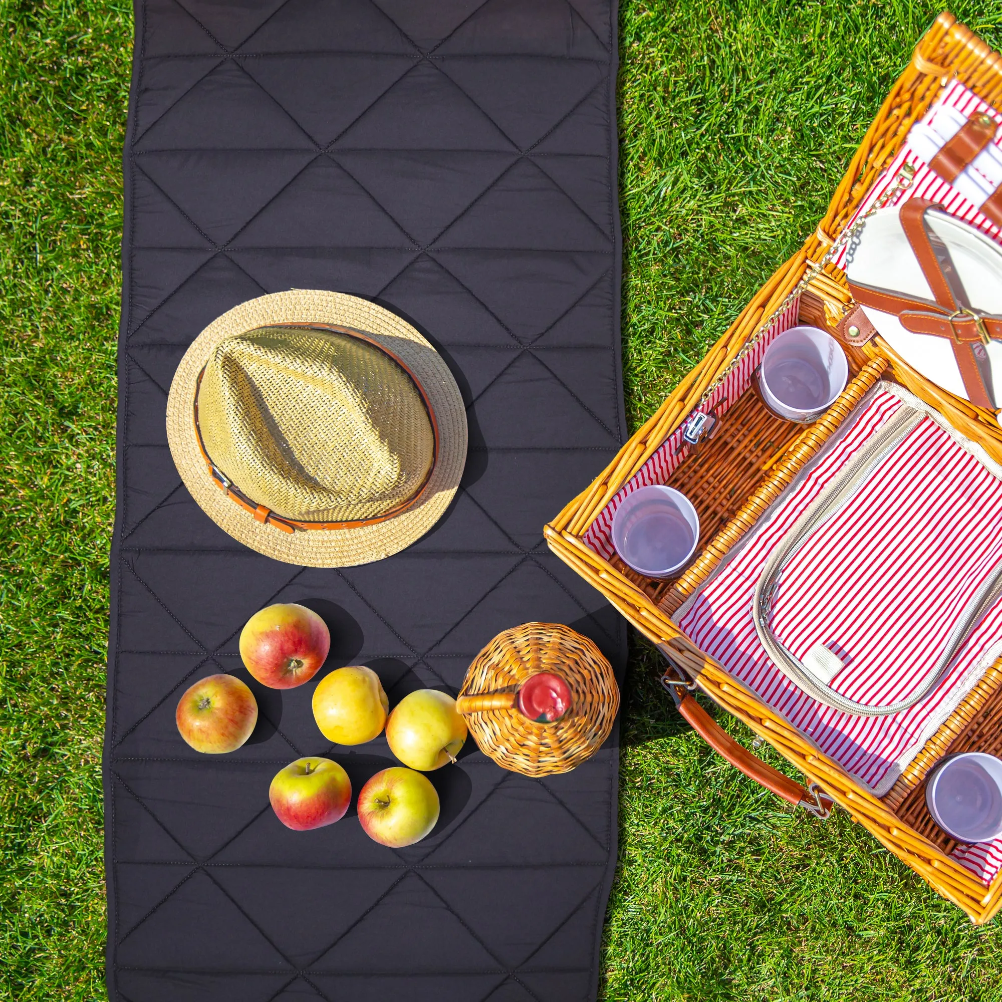 Foldable Picnic Mat with Pillow | Beach Mat Picnic | Portable Picnic Mat For Outdoor Camping