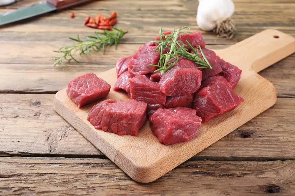 Freeze Dry Wholesalers Freeze-Dried Beef Cubes - Uncooked - Camping Emergency Food - Family Sized