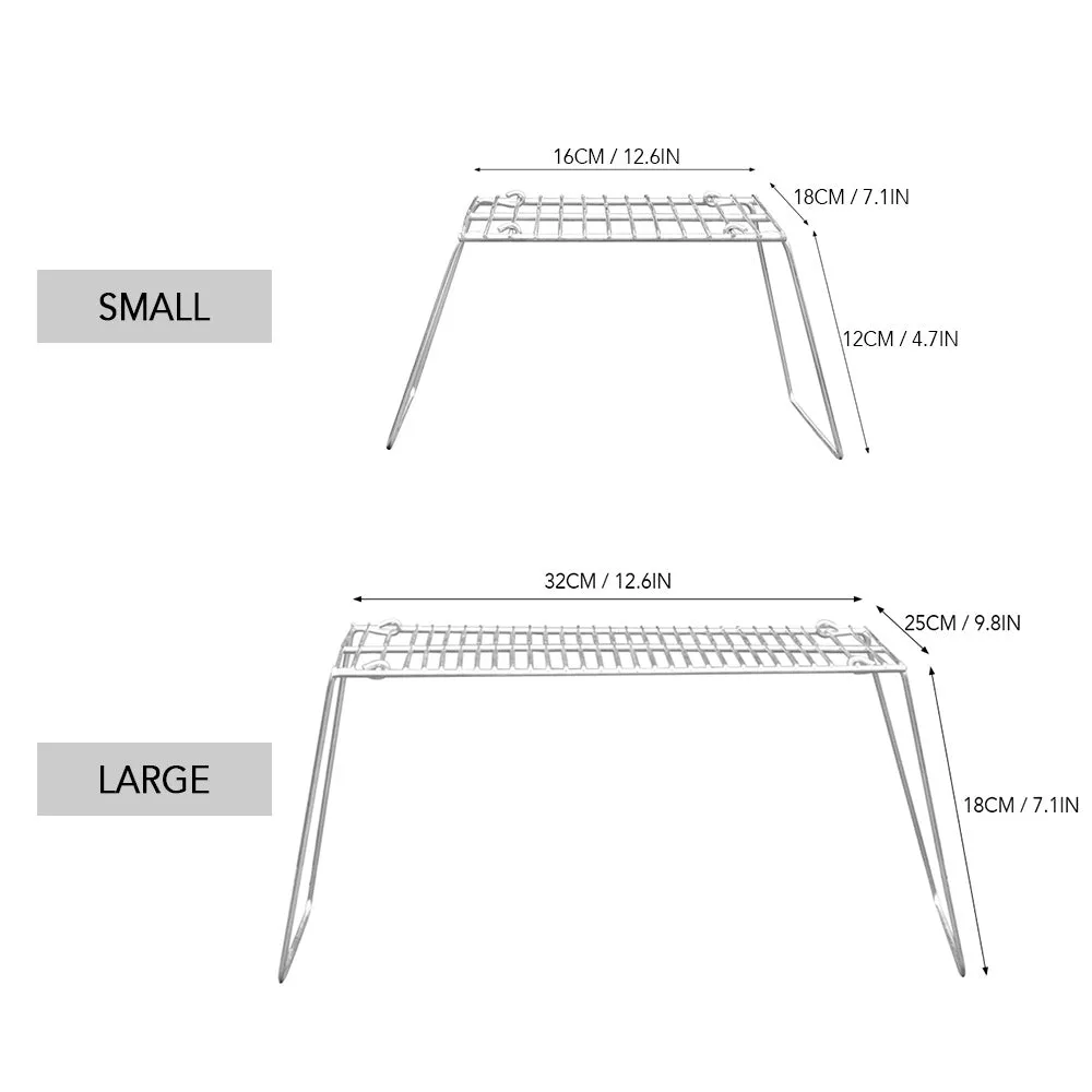 Grill Stainless Steel Picnic Barbecue Stove Rack