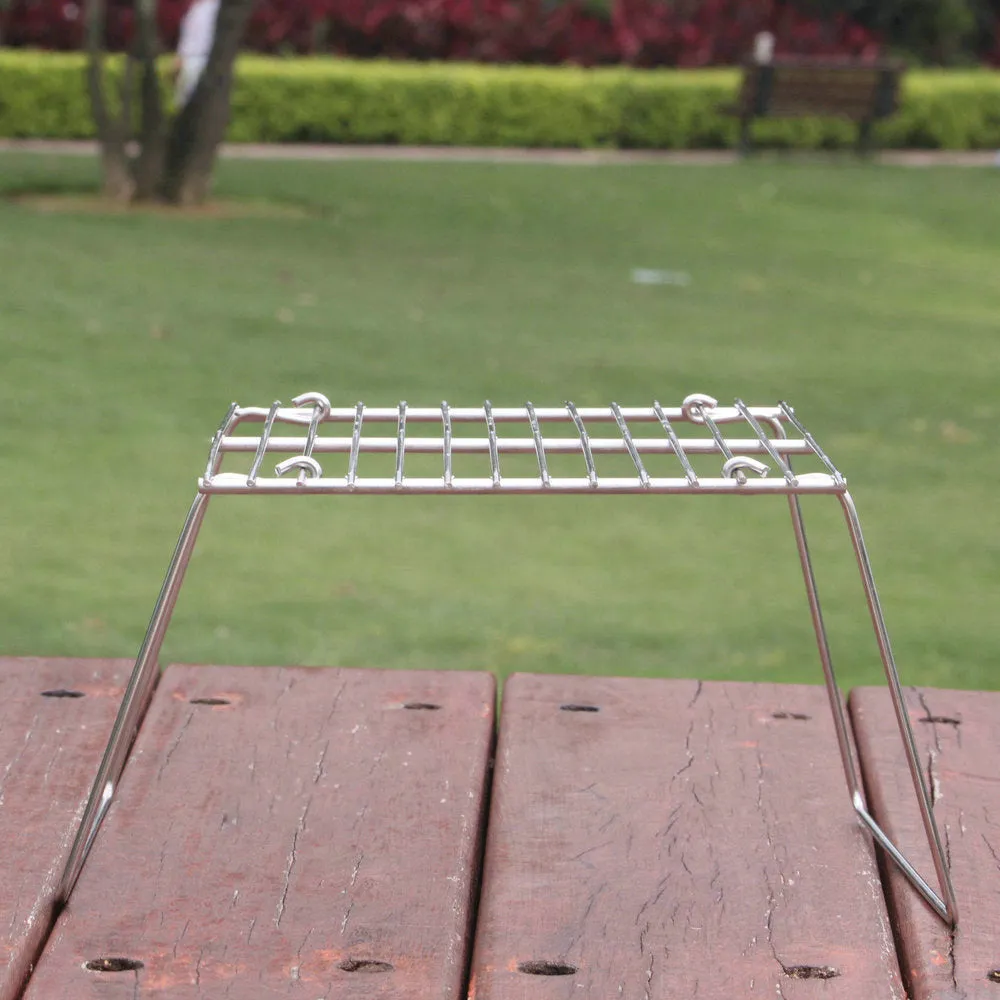 Grill Stainless Steel Picnic Barbecue Stove Rack