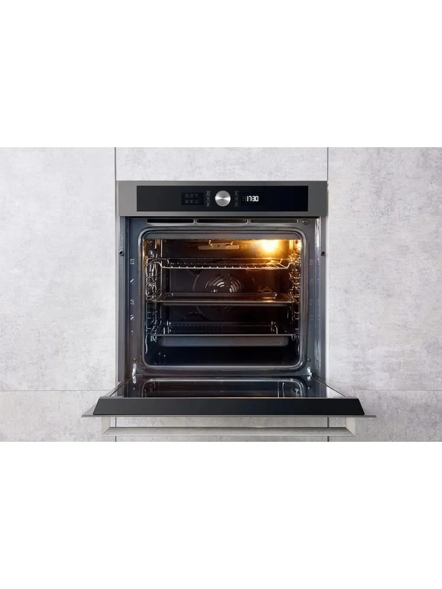 Hotpoint SI4854PIX Multifunction Single Oven With Pyrolytic Cleaning - Stainless Steel