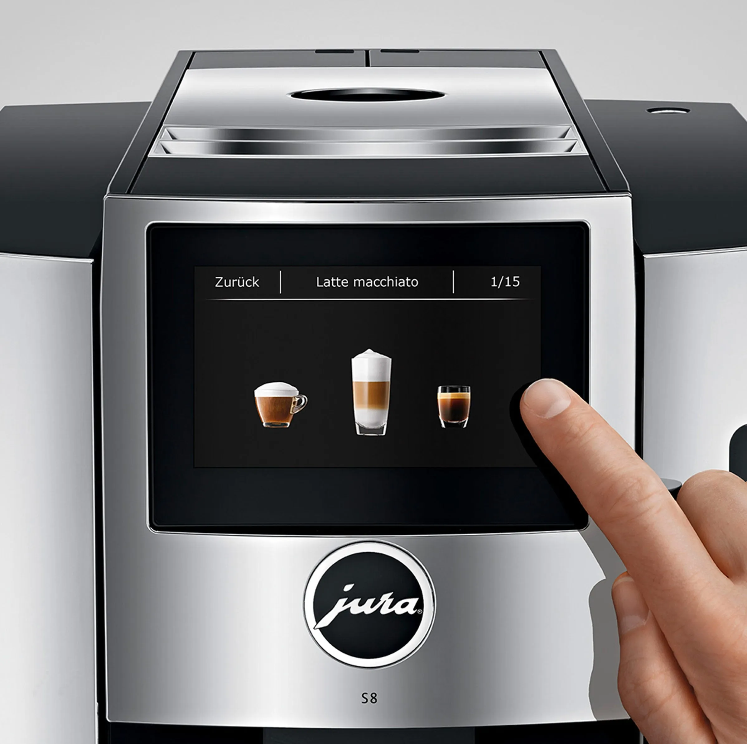 Jura S8 Automatic Espresso Machine, Chrome #15212