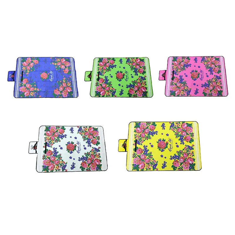 Kokum Floral Art Foldable Picnic Mat