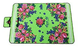 Kokum Floral Art Foldable Picnic Mat