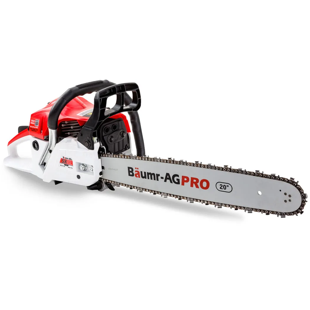 Lightweight 52CC 20" Petrol Chainsaw with E-Start - Baumr-AG