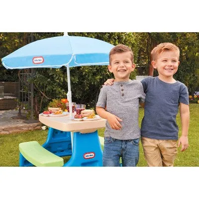 Little Tikes Easy Store Jr. Play Table with Umbrella