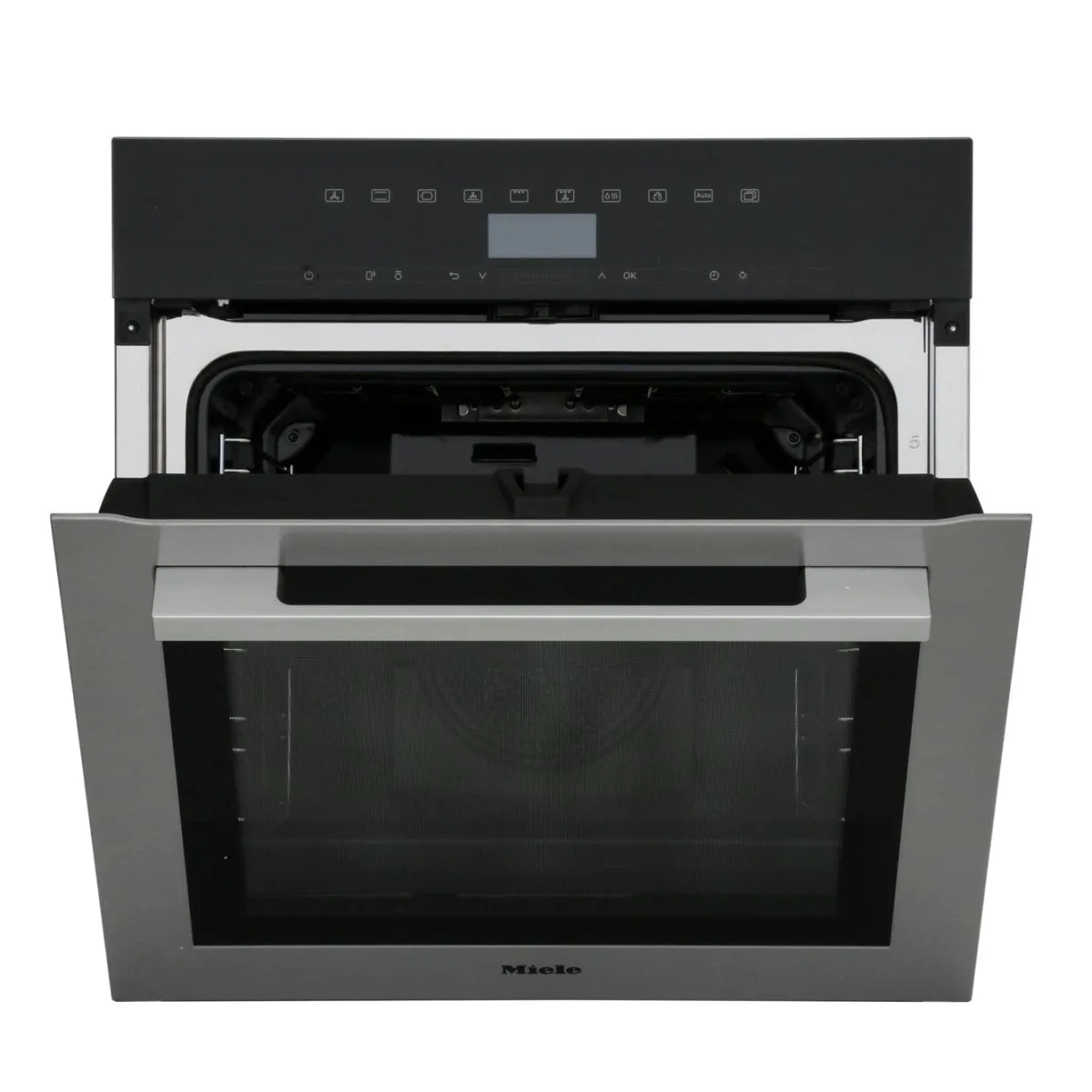 Miele H7364BP 76 Litre Built-In Oven with DirectSensor, Miele@home & Pyrolytic Cleaning Equipment, 59.5cm Wide - Stainless Steel/CleanSteel