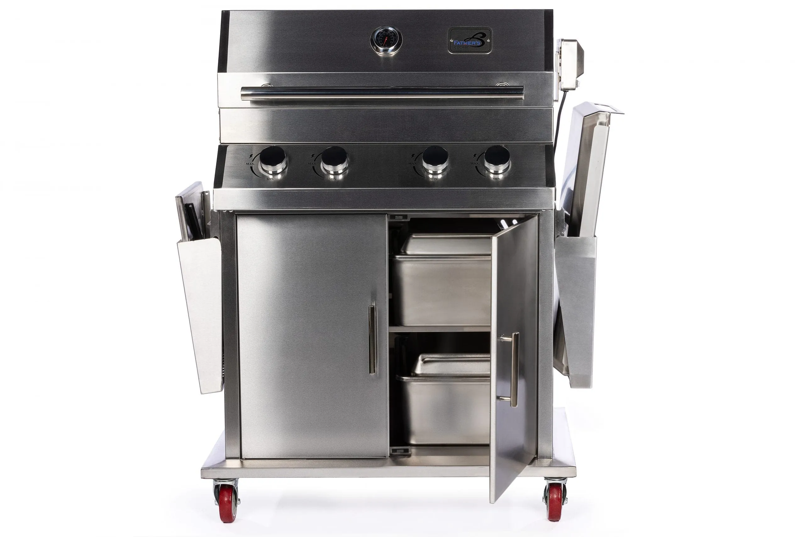 Neso Grill Multi-Fuel BBQ Propane, Charcoal & Wood