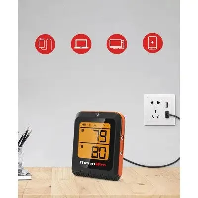 Open Box - ThermoPro Bluetooth Dual Probe Thermometer