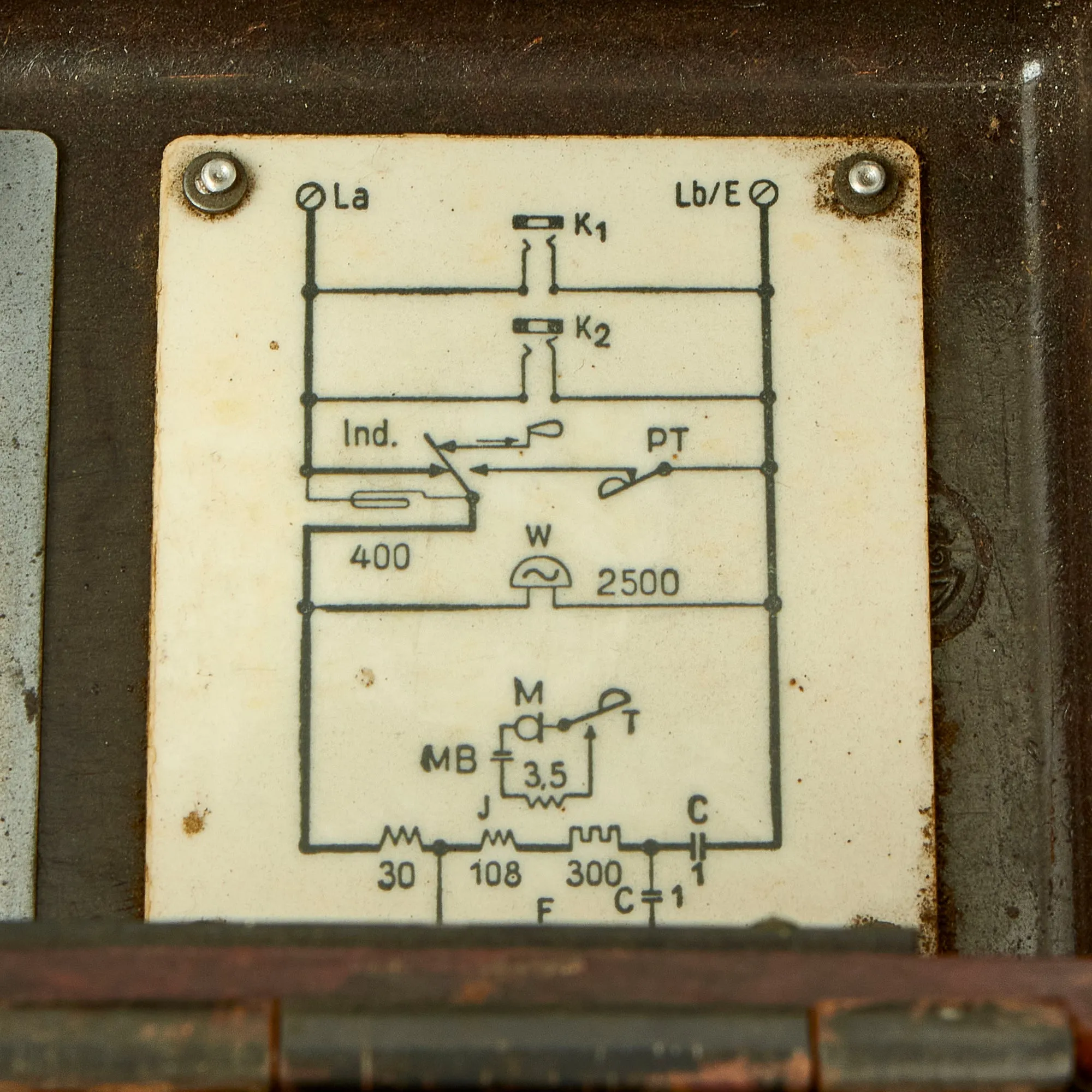 Original German WWII Model FF33 Wehrmacht 1944 Dated Field Telephone - Feldfernsprecher 33