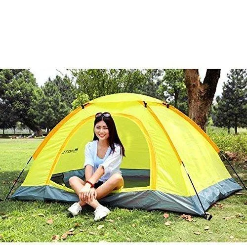 Outdoor Camping Tent Anti Ultraviolet  Portable Foldable Tent for Picnic/Hiking/Trekking Tent Dome Tent Travelling Tent Water Resistant Tent 4  Person