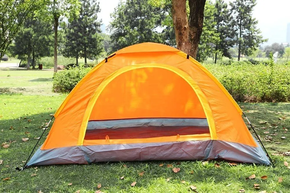 Outdoor Camping Tent Anti Ultraviolet  Portable Foldable Tent for Picnic/Hiking/Trekking Tent Dome Tent Travelling Tent Water Resistant Tent 4  Person