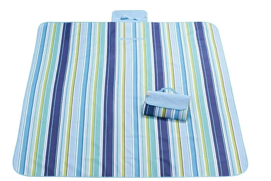 Outdoor Picnic Blanket Mat Waterproof Beach Blanket Mat For Travelling Camping -79&quot;x 57&quot;