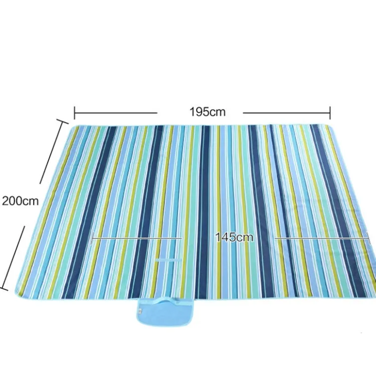 Picnic Mat Outdoor Portable Supplies Moisture Proof Picnic Grass Mat, Size:145X180CM(Lily)