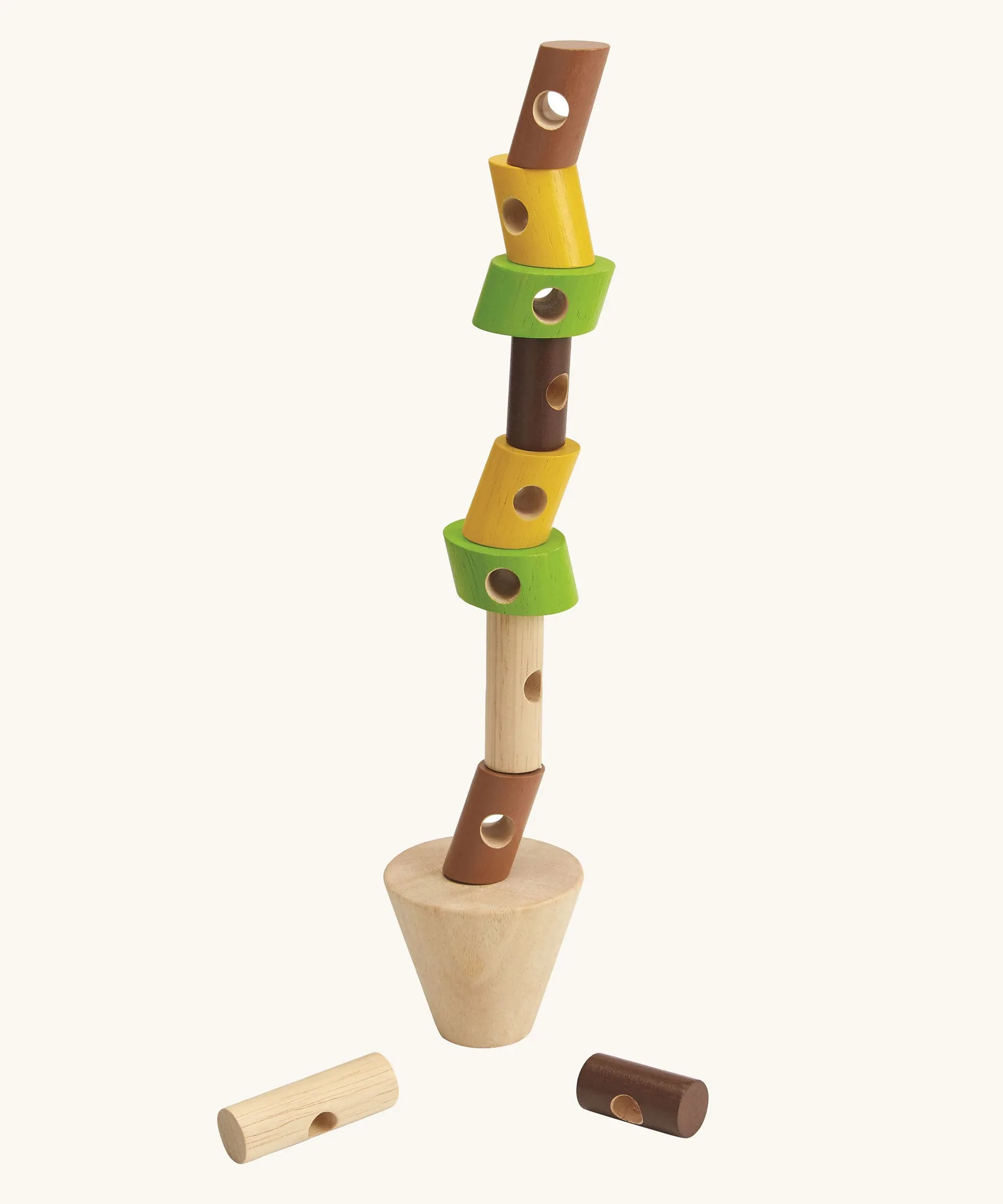 PlanToys Stacking Logs Game