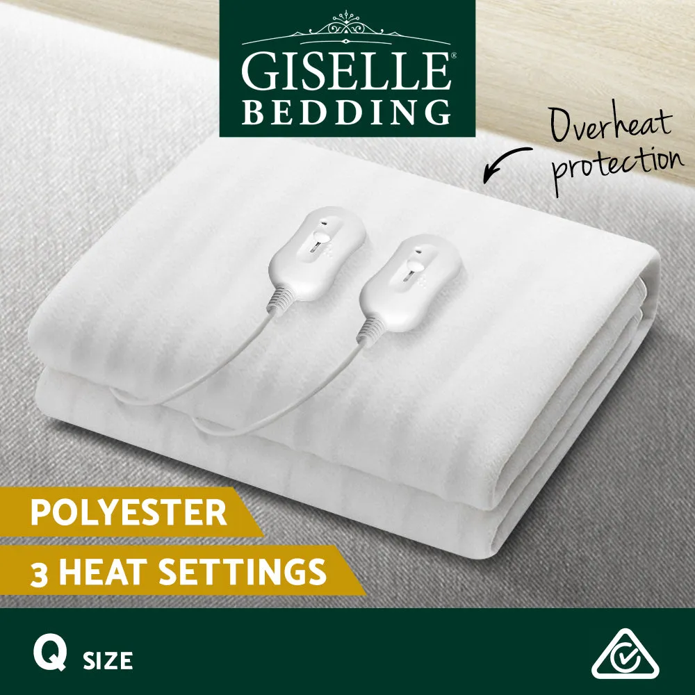 Queen Size Fully Fitted Electric Blanket 3 Temps – Giselle Bedding