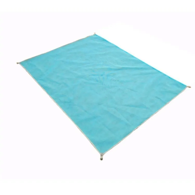 Sand Free Mat Lightweight Foldable Outdoor Picnic Mattress Camping Cushion Beach Mat, Size: 2x1.5m(Blue)