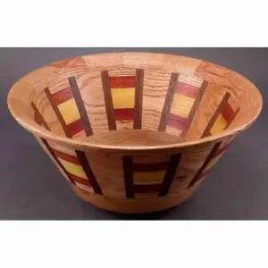 Segmented Bowl 222 by Winchester Woodworks