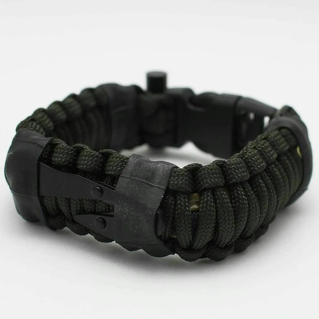 SERE Sidekick- Tactical Survival Paracord Bracelet to Evade, Resist & Escape.