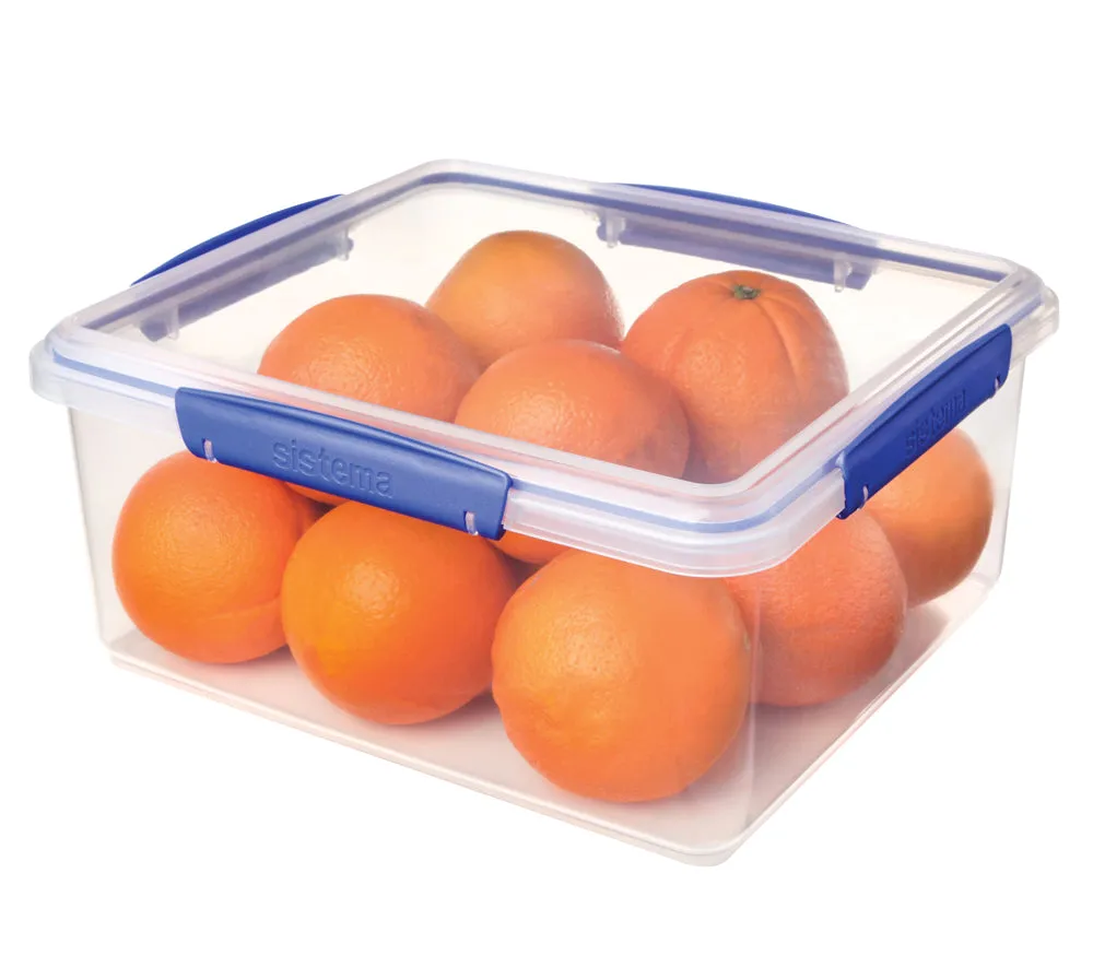 Sistema® KLIP IT™ 5L Rectangle Food Storage Container